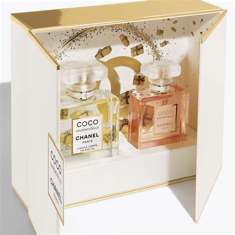 macy's chanel coco mademoiselle set.